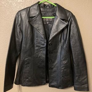Wilson’s Black Leather Jacket NWOT